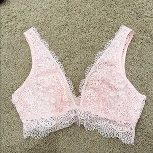 Victoria's Secret Light Pink Lace Bralette